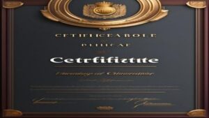 Certificate of Character and Antecedent Trust and Reliability