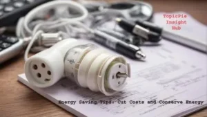 Energy Saving Tips (Cut Costs and Conserve Energy)