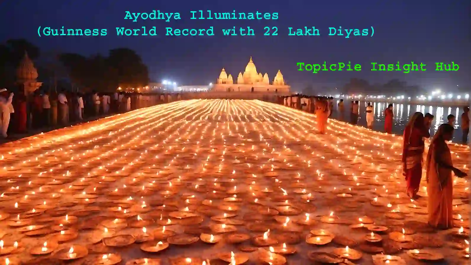 Ayodhya Illuminates (Guinness World Record with 22 Lakh Diyas)