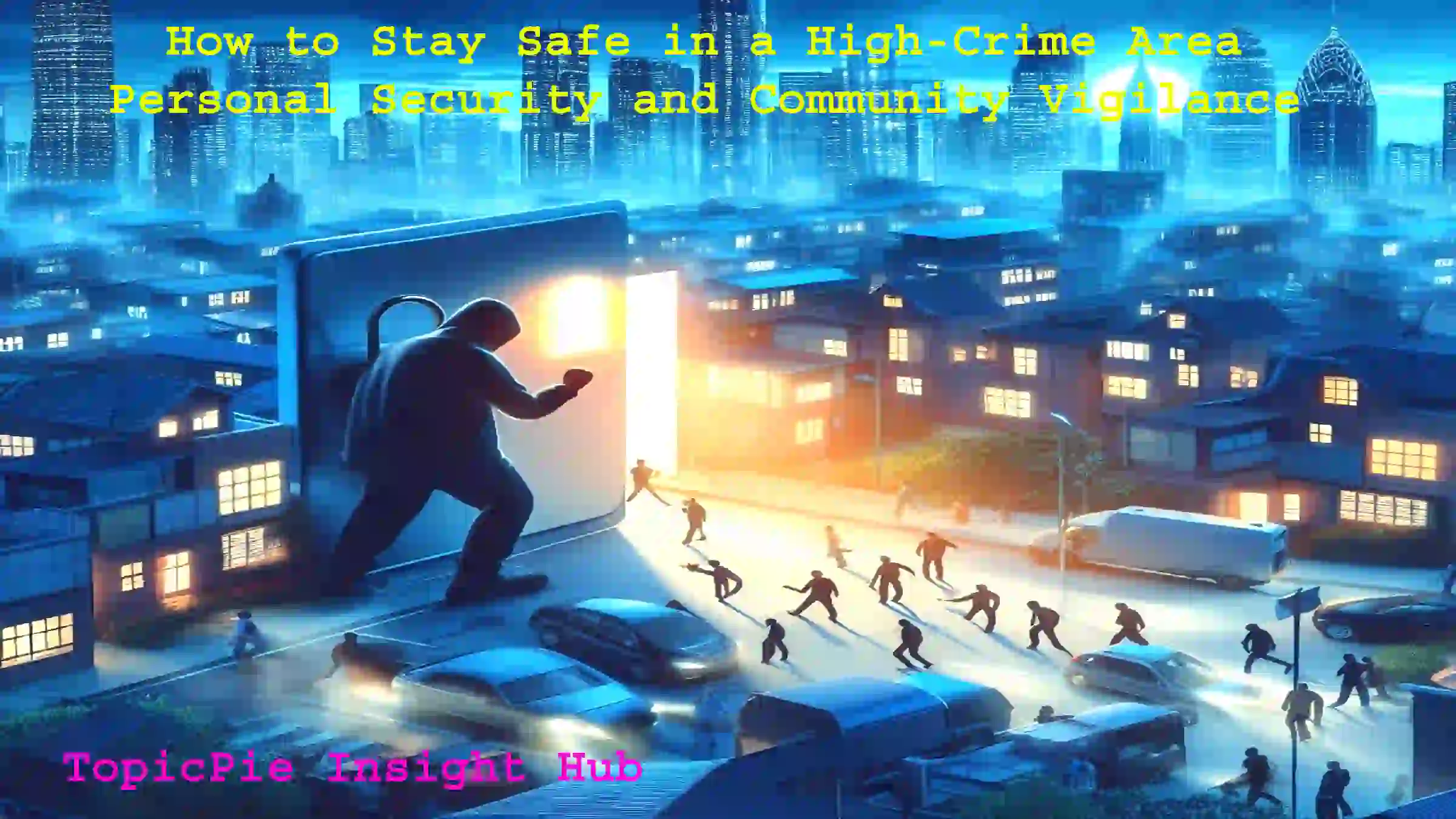 How to Stay Safe in a High-Crime Area (Personal Security and Community Vigilance)