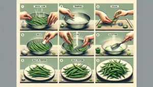 Preparation of simple yet delicious green beans dish