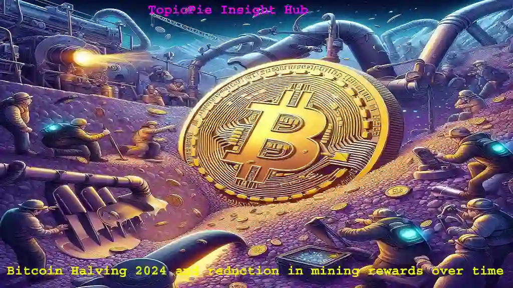 Bitcoin Halving 2024 and reduction in mining rewards over time