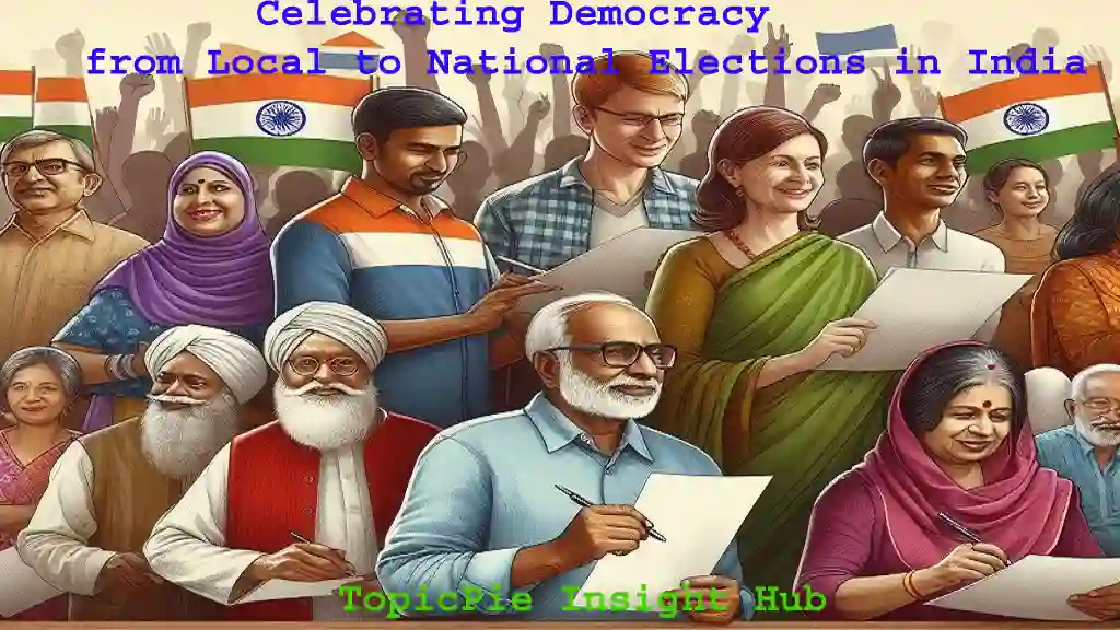 Festival of Democracy in India from Local to National Elections in India