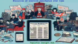 Evolution of election manifestos over time