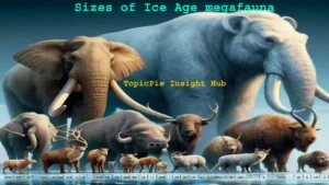 Sizes of Ice Age megafauna