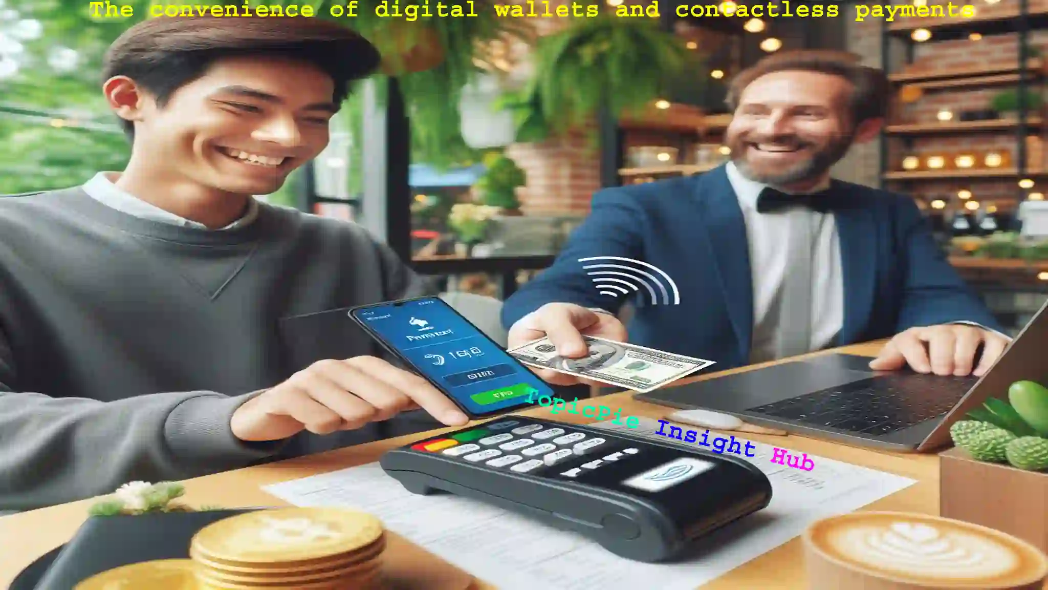 The convenience of digital wallets and contactless payments