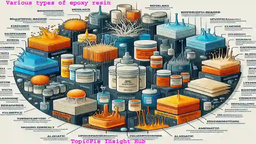 Various types of epoxy resin