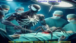 Venom Robot assisting surgeons in delicate procedures