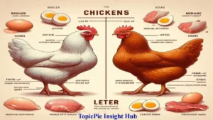 Broiler chicken and layer hen