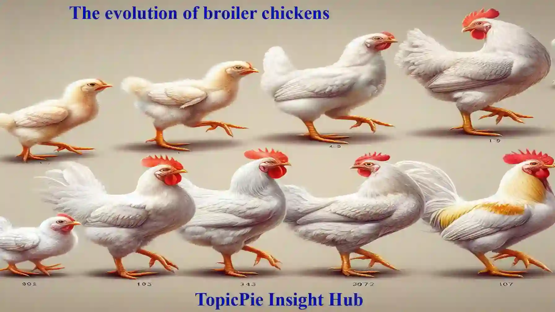 The evolution of broiler chicken