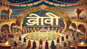 Hindi Diwas 2024 honoring the Hindi language