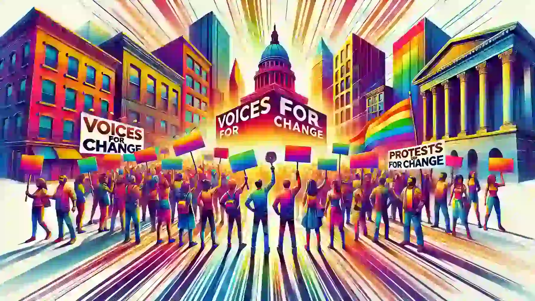 Voices for Change - Protests and Demonstrations