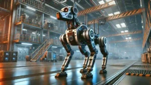 Robotic Dogs in Action