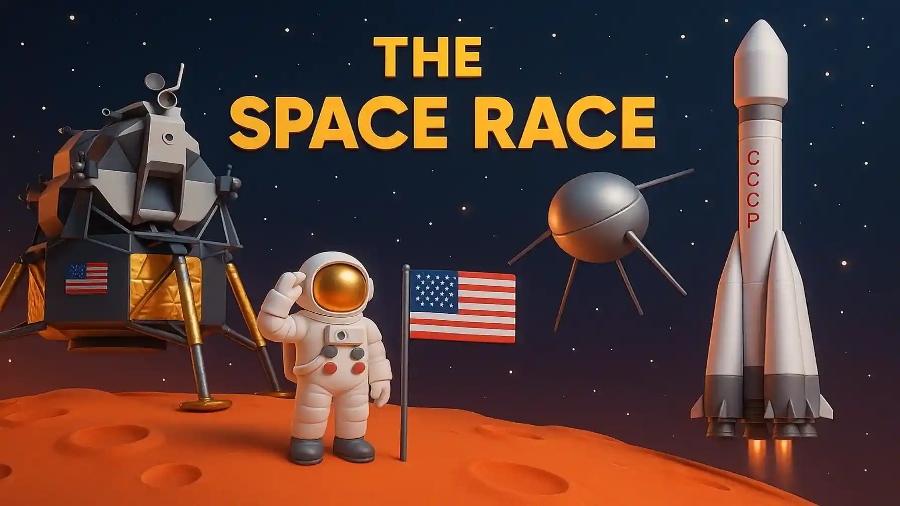 Cold War in Orbit - The Real Race for the Stars